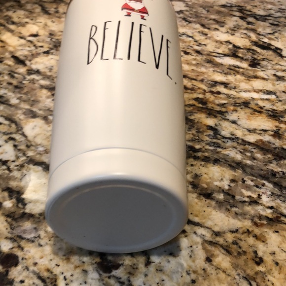 Rae Dunn BELIEVE SANTA Stainless Steel Insulated Travel TUMBLER 17oz cup - Picture 3 of 3